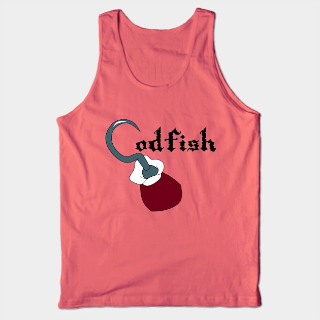 Captain Codfish Tank Top by DaughertyDesigns